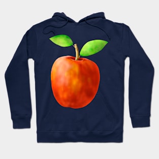 Red apple Hoodie